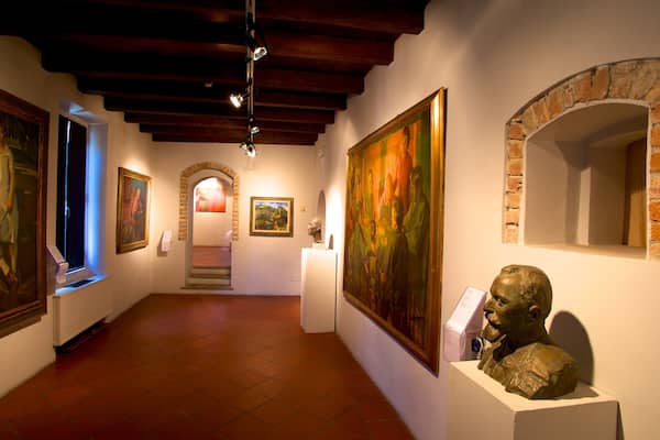 Castello di Masnago das einen Kunst, Innenansichten und Burg