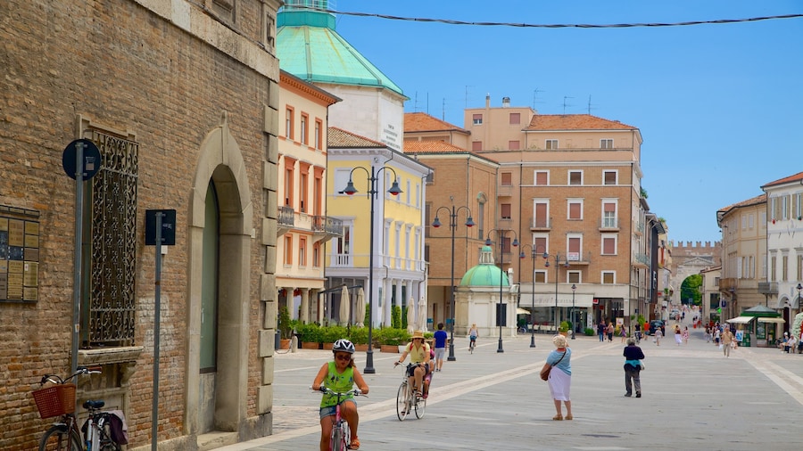Piazza Tre Martiri which includes a city, street scenes and a square or plaza