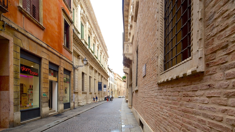Vicenza som omfatter gadeliv