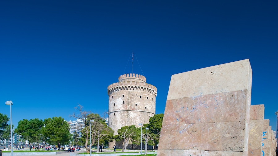 Torre Branca de Thessaloniki caracterizando elementos de patrimĂŽnio