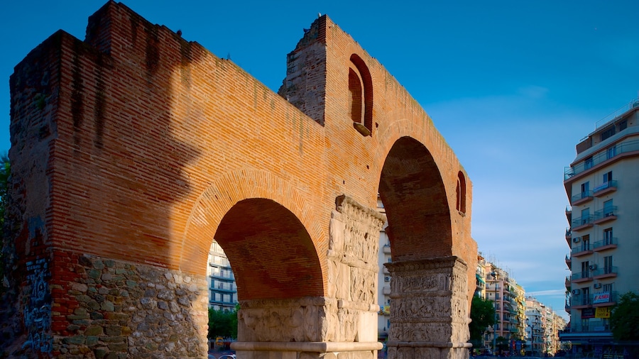 Arch of Galerius which includes heritage elements