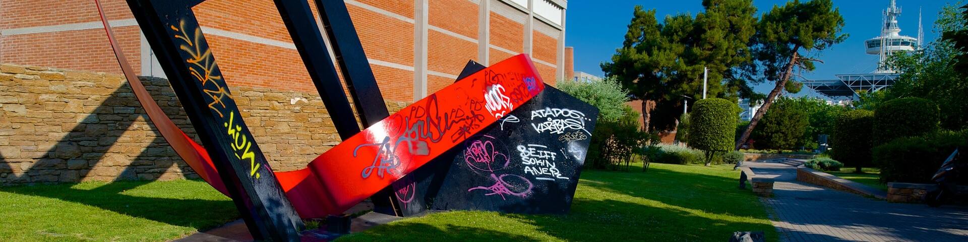 Museum of Byzantine Culture showing outdoor art