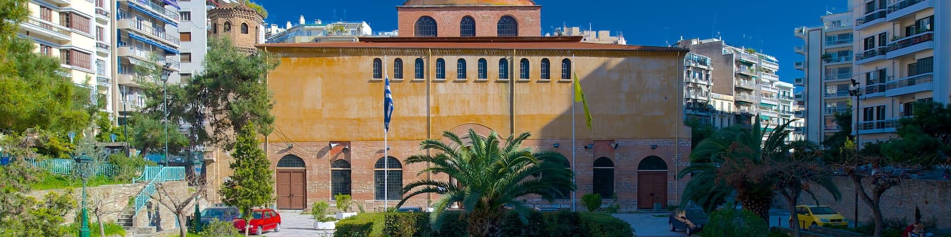 Church of Hagia Sophia featuring a church or cathedral