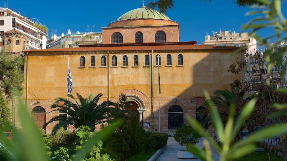 Church of Hagia Sophia showing a church or cathedral