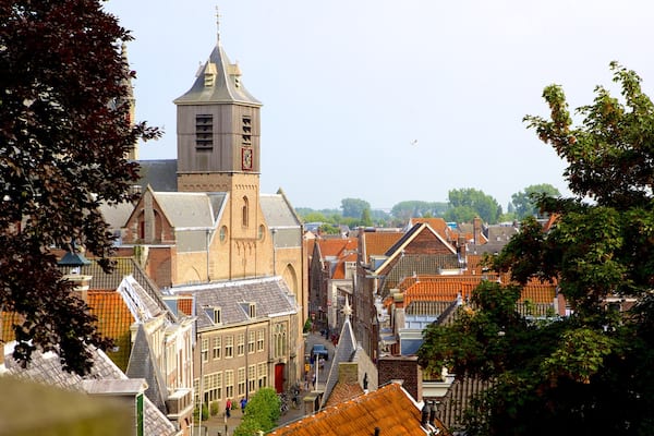 Die Burcht das einen Stadt und historische Architektur
