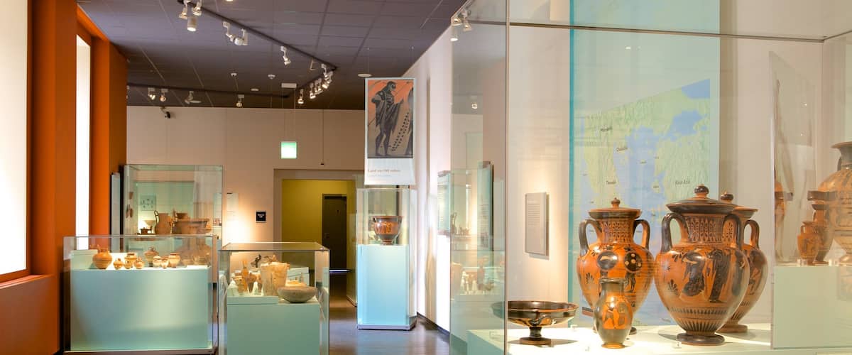 Rijksmuseum van Oudheden which includes interior views