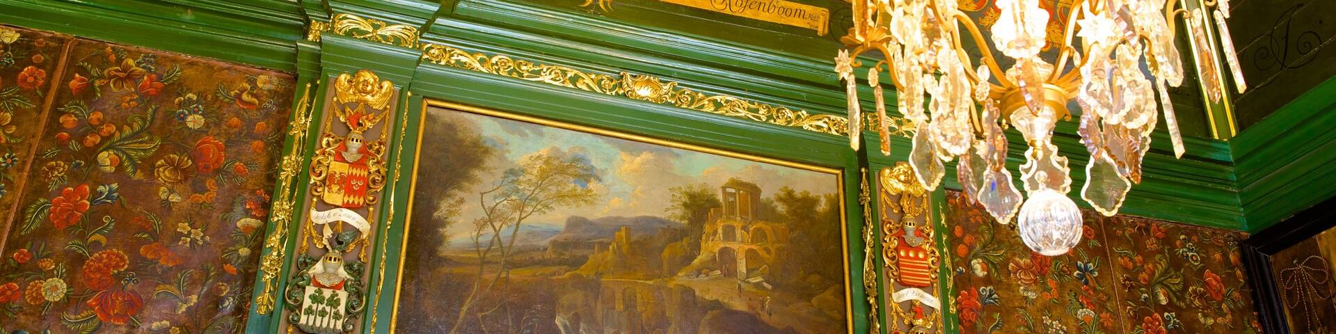 Pieterskerk welches beinhaltet Innenansichten und historische Architektur