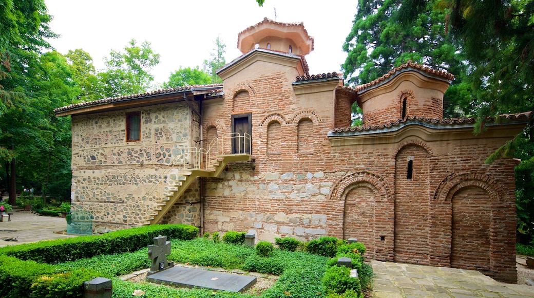 Boyana Church which includes religious aspects, a church or cathedral and heritage elements