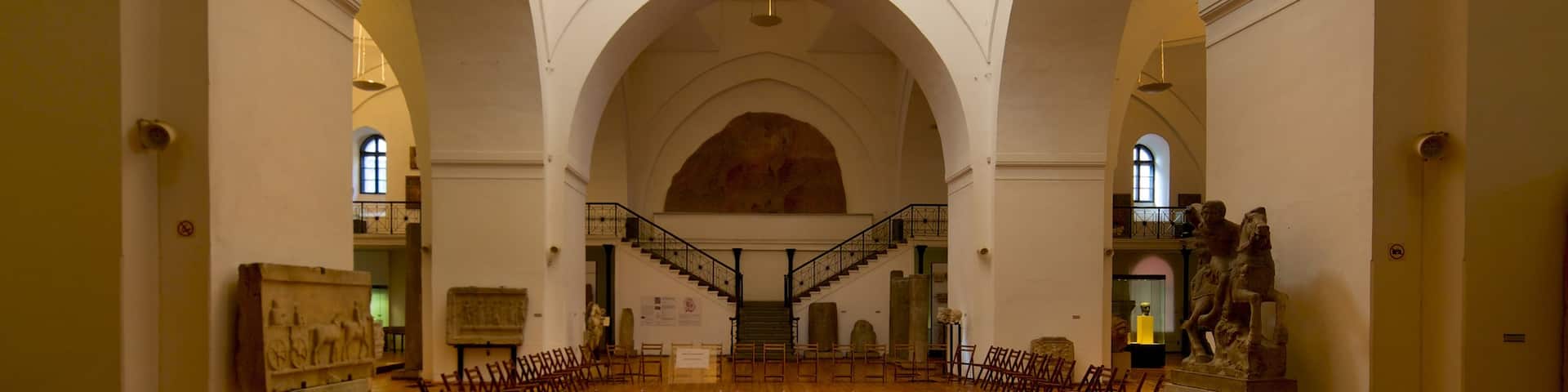 Archaelogical Museum featuring interior views