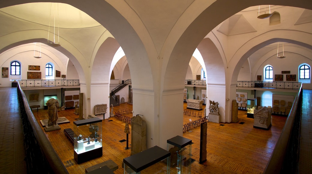 Museu Arqueológico que inclui vistas internas