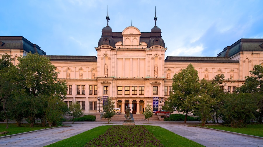 National Gallery for Foreign Art featuring heritage elements