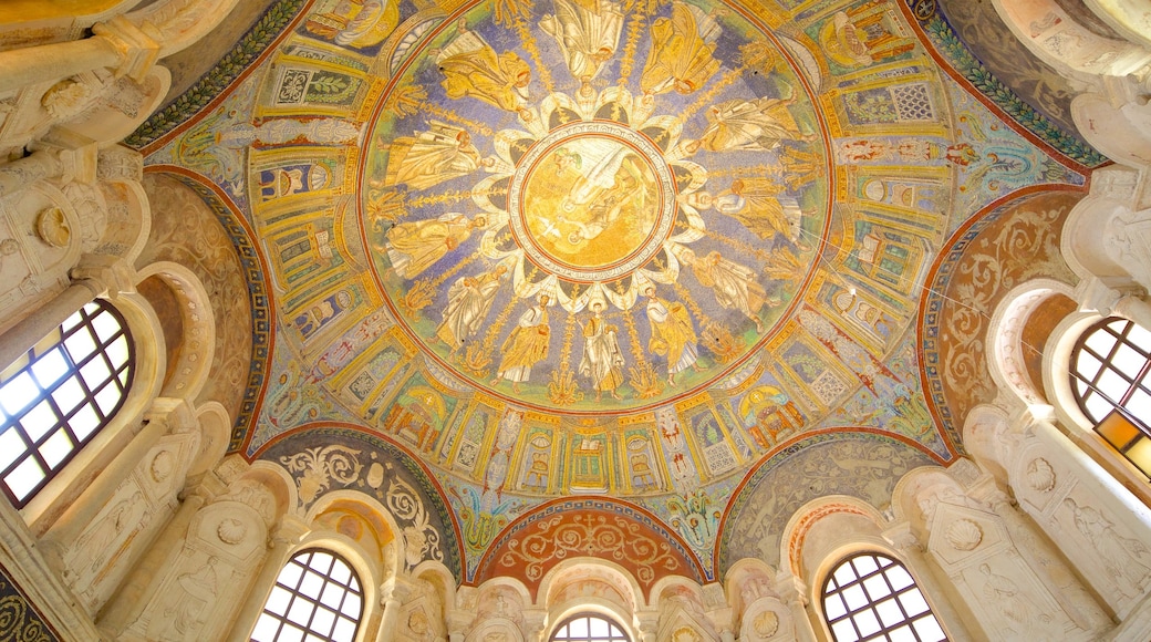 Baptistry of Neon featuring religious aspects, a church or cathedral and interior views