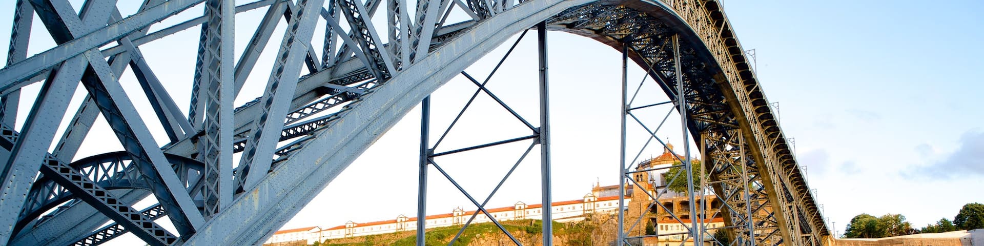 Dom Luis I Bridge which includes a bridge and a river or creek