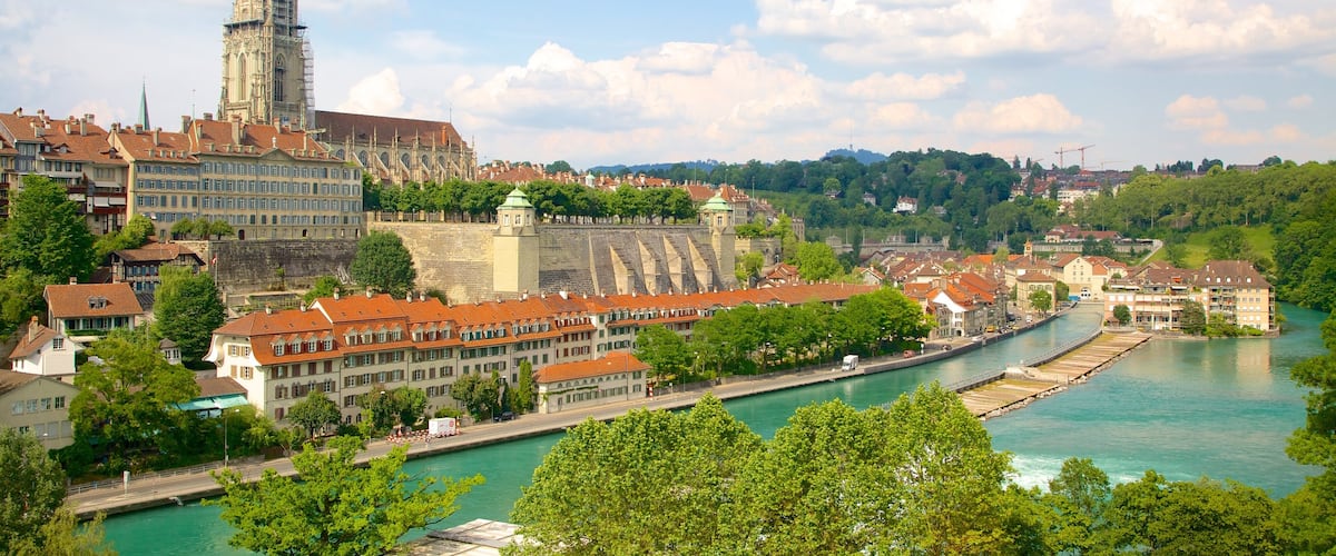 Bern som viser en by