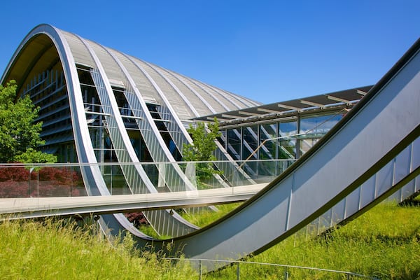 Paul Klee Museum og byder på moderne arkitektur