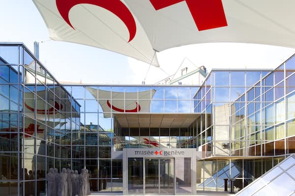 Internationales Museum des Roten Kreuzes und des Roten Halbmondes welches beinhaltet moderne Architektur