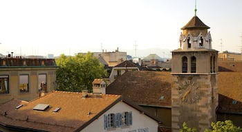 Genève montrant patrimoine architectural