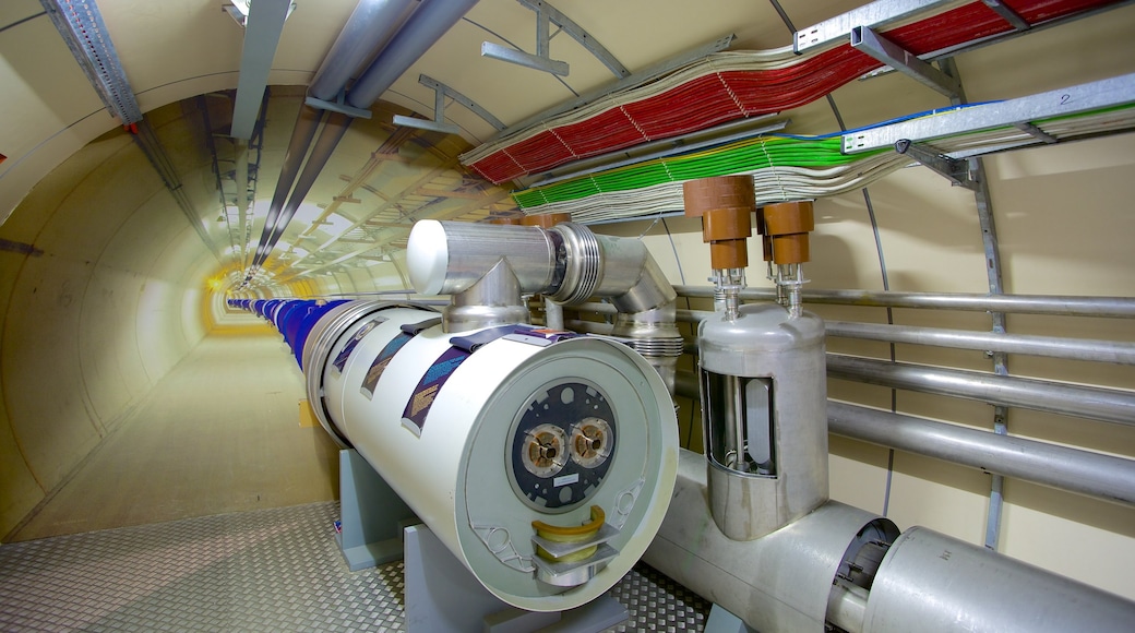 CERN que incluye vistas de interior