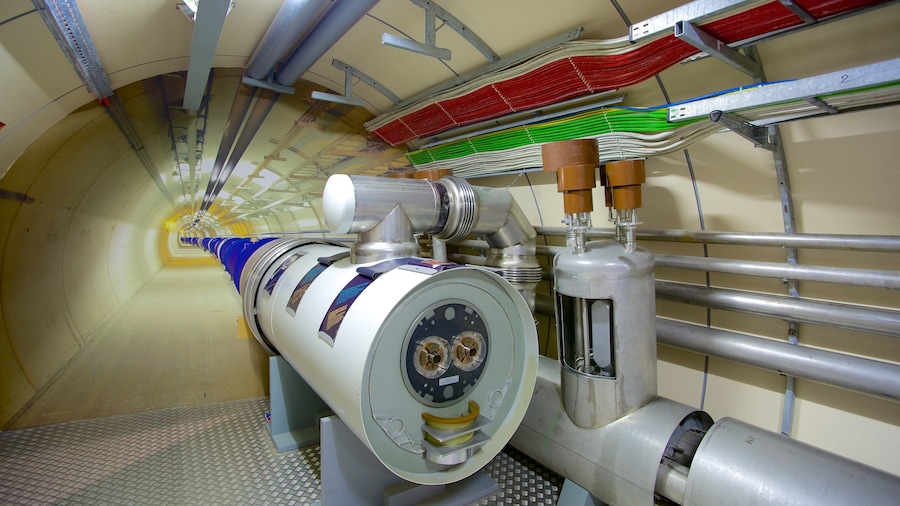 CERN showing interior views