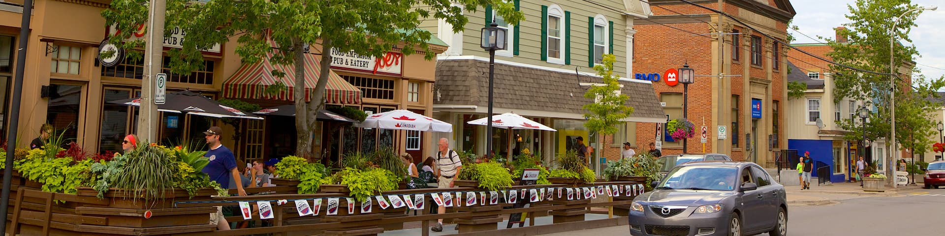 Wolfville montrant scènes de rue
