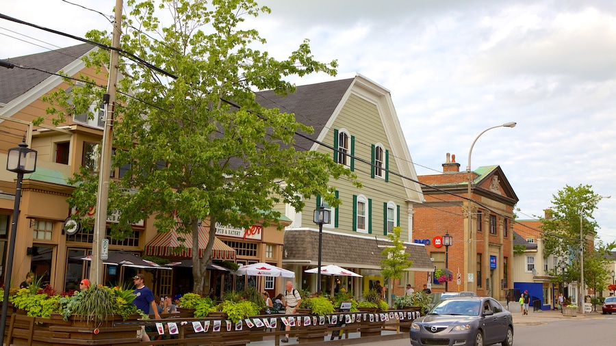 Wolfville which includes street scenes