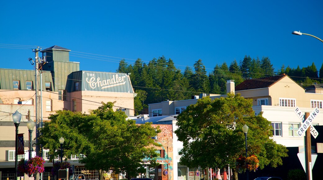 Coos Bay featuring street scenes