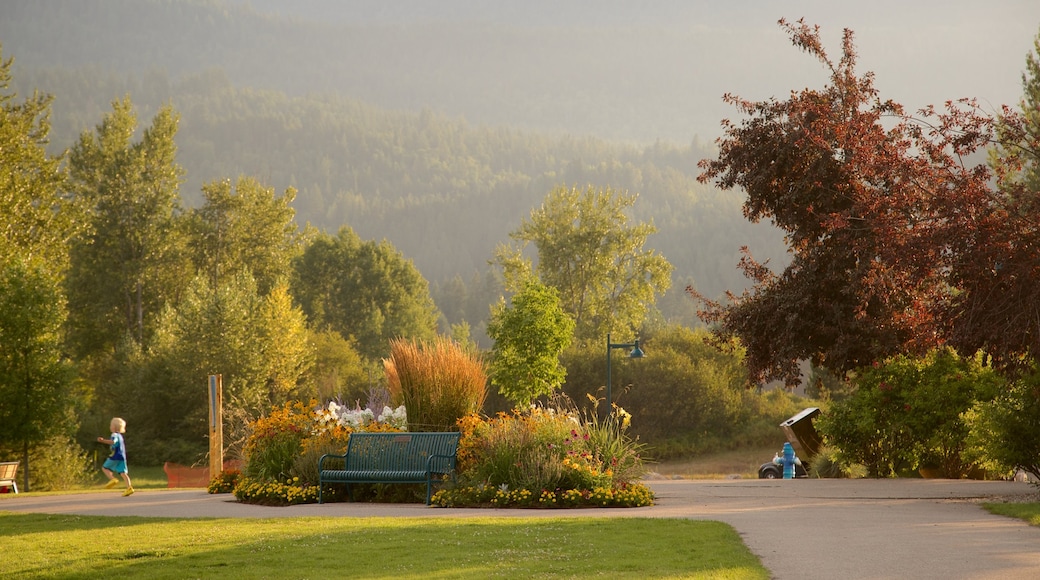 Castlegar featuring a park