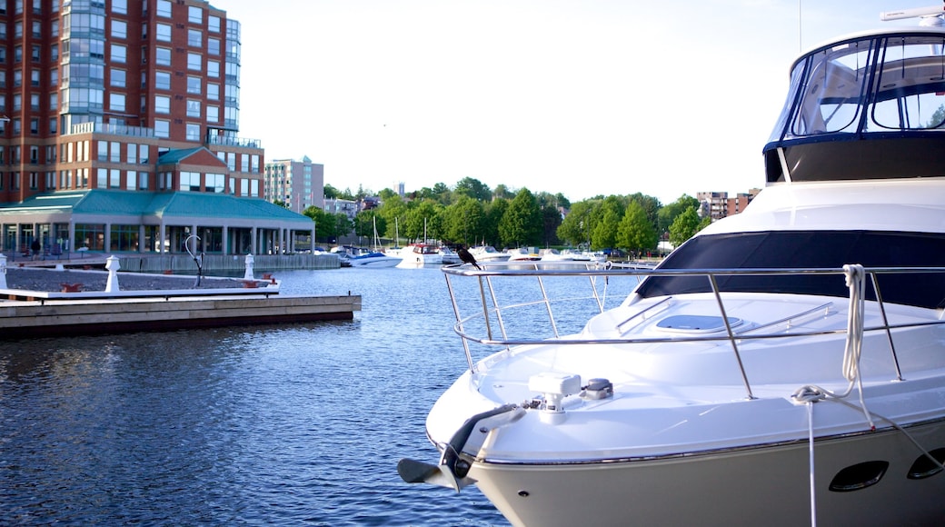 Brockville showing a bay or harbour