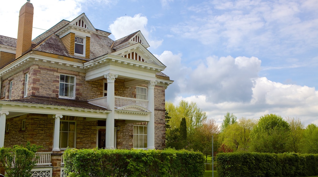 Perth toont een huis en historische architectuur