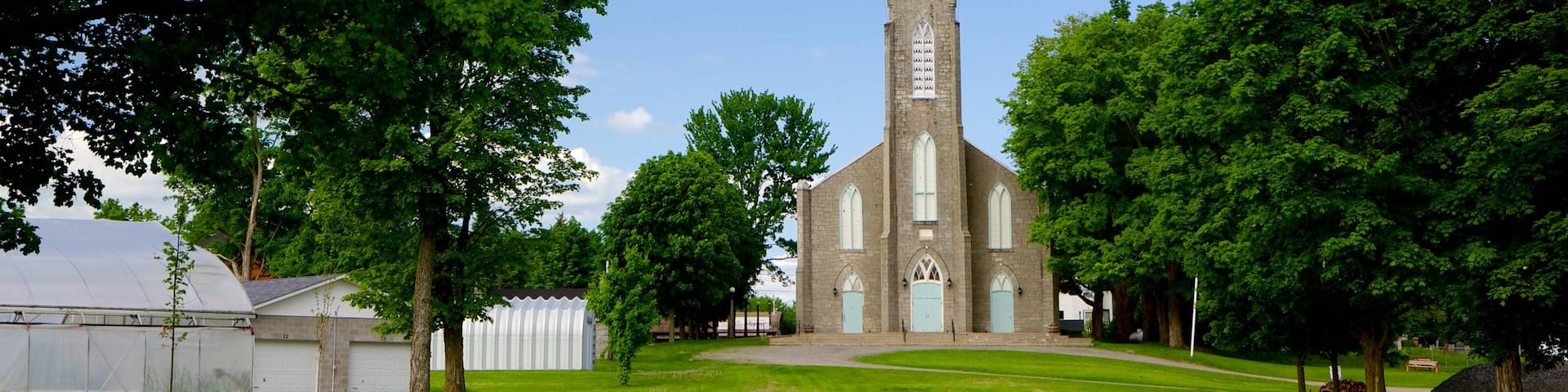 Westport featuring a church or cathedral and religious elements