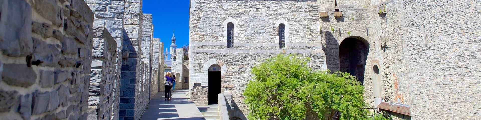 Gravensteen showing heritage architecture and château or palace