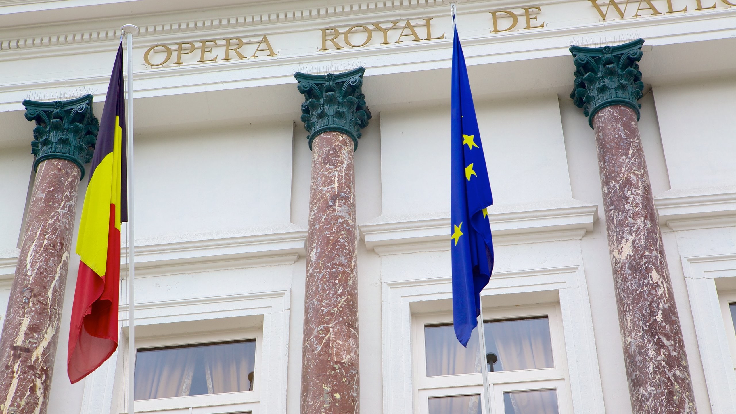 Royal Opera of Wallonia showing heritage architecture