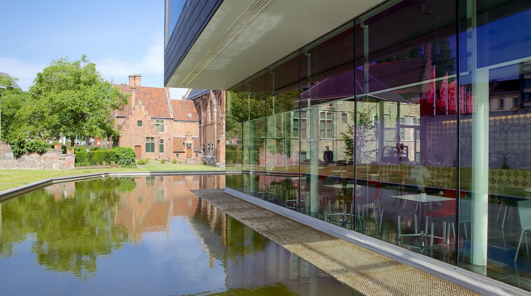 STAM Stadtmuseum Gent mit einem moderne Architektur