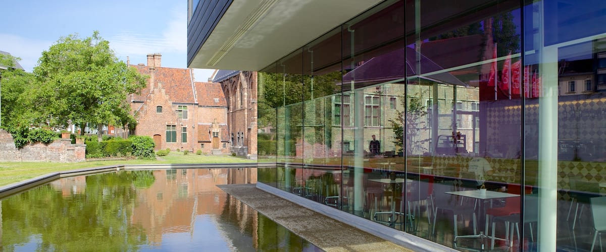 STAM Ghent City Museum showing modern architecture
