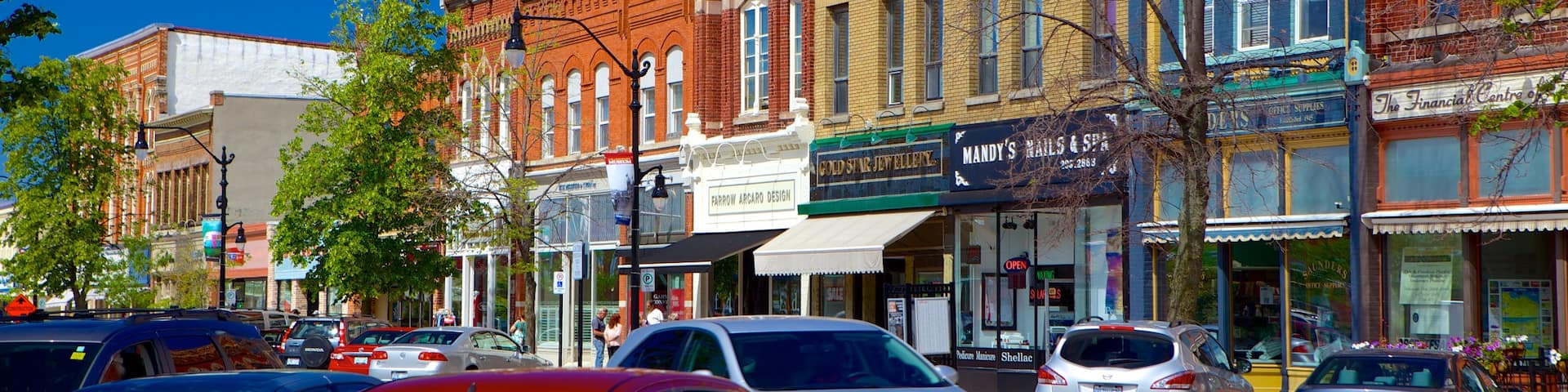 Collingwood which includes heritage architecture, street scenes and a small town or village