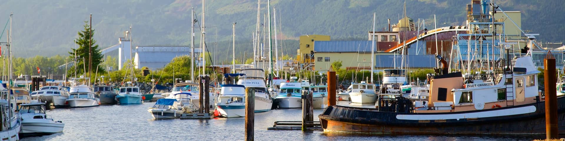 Port Alberni montrant marina