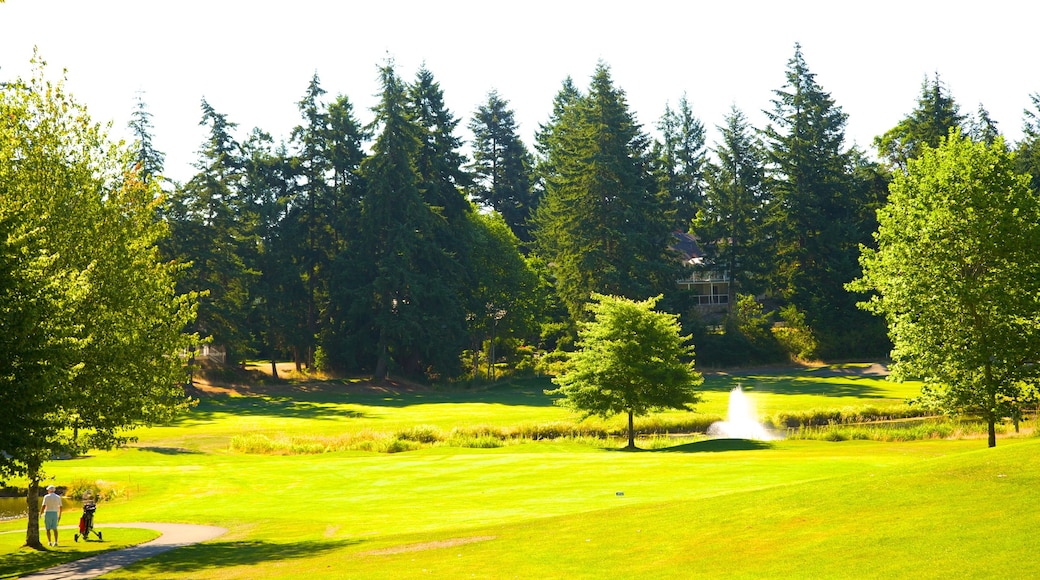 Nanoose Bay showing golf