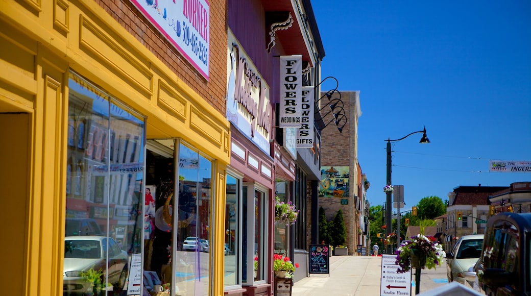 Ingersoll qui includes scĂšnes de rue et une petite ville ou un village