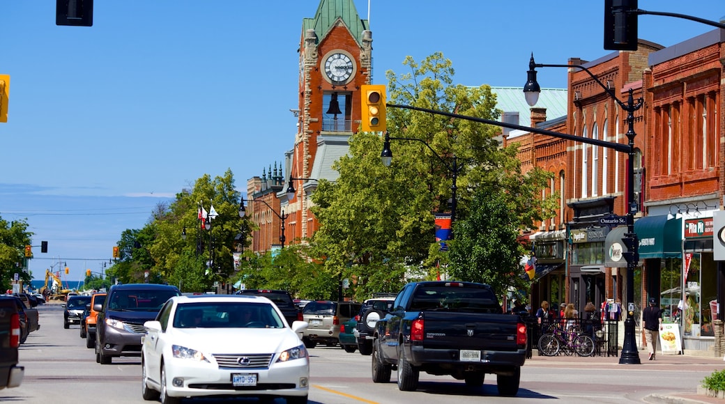 Collingwood featuring street scenes and heritage architecture