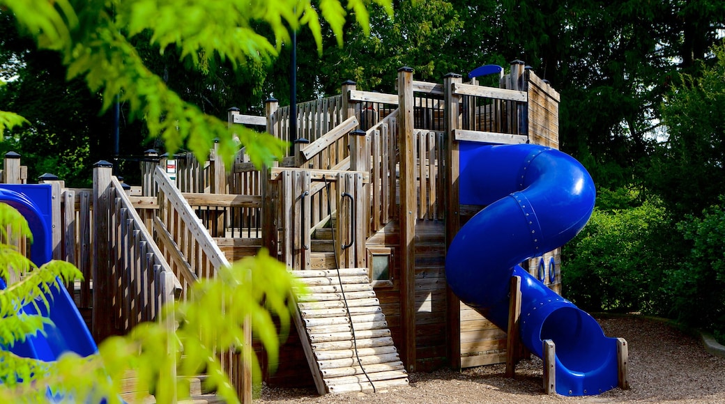 Storybook Gardens which includes a playground