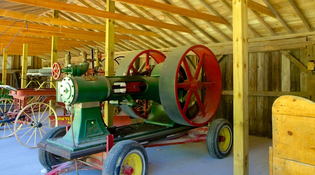 Fanshawe Pioneer Village que inclui vistas internas