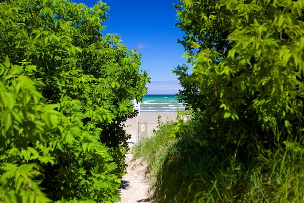 Wasaga Beach Provincial Park mit einem Strand