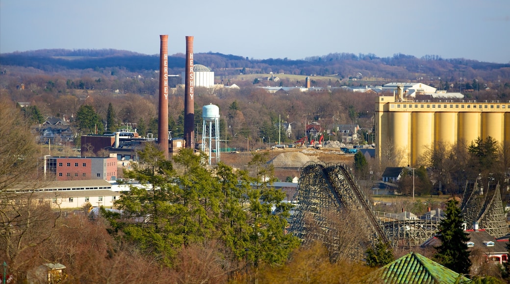 Hershey showing industrial elements