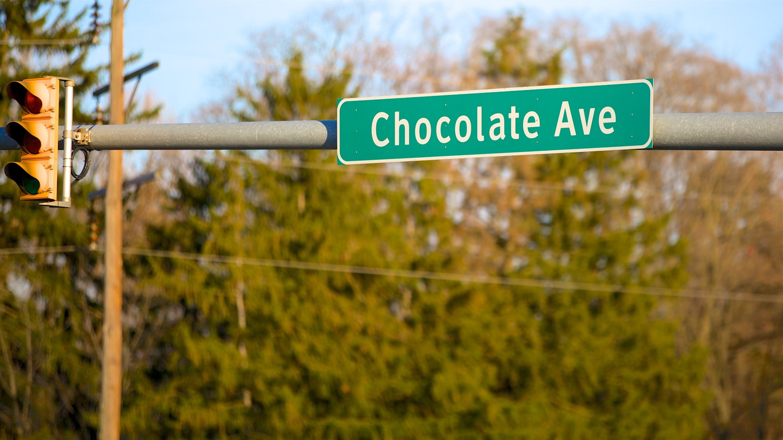 Hershey which includes signage