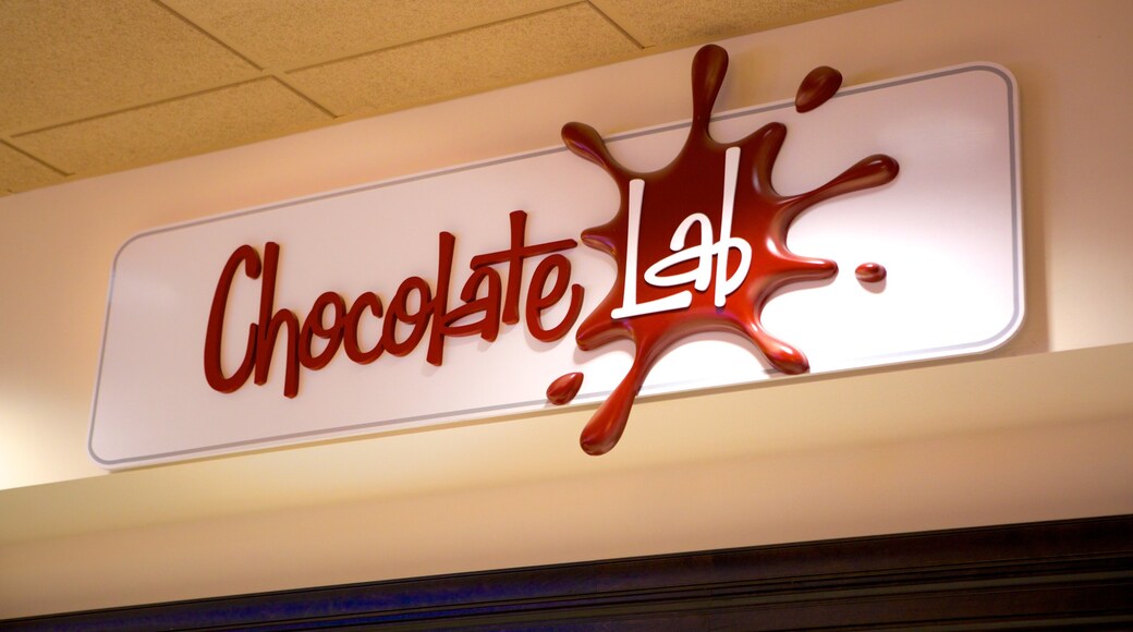 The Hershey Story Museum showing signage