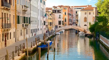 Castello featuring heritage architecture and a river or creek