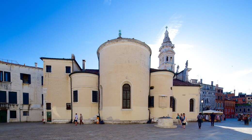 Castello featuring a square or plaza and heritage architecture