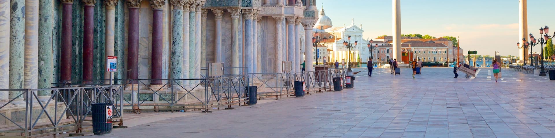 Basílica de San Marcos ofreciendo patrimonio de arquitectura
