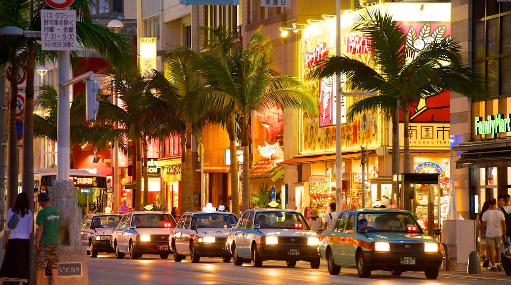 International Street featuring nightlife, a city and street scenes