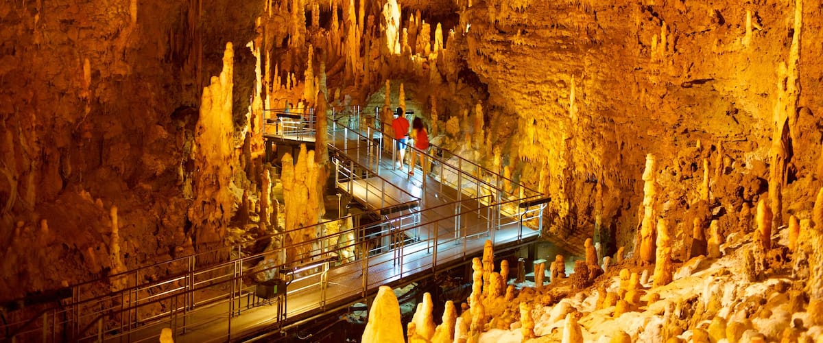 Okinawa featuring caving, interior views and caves